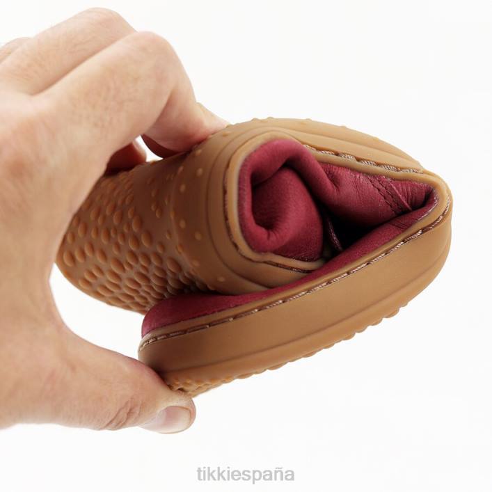 Tikki adultos cuero de arrendajo borgoña calzado 0PTB202