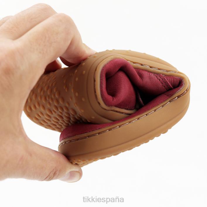 Tikki adultos salida de cuero jay borgoña calzado 0PTB197