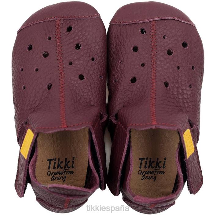 Tikki adultos cuero ziggy v1 ciruela calzado 0PTB255