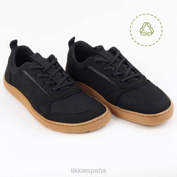 Tikki adultos zapatillas veganas de malla oscuro calzado 0PTB206