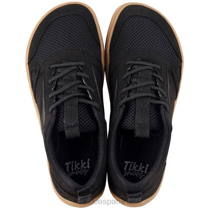Tikki adultos zapatillas veganas de malla oscuro calzado 0PTB206