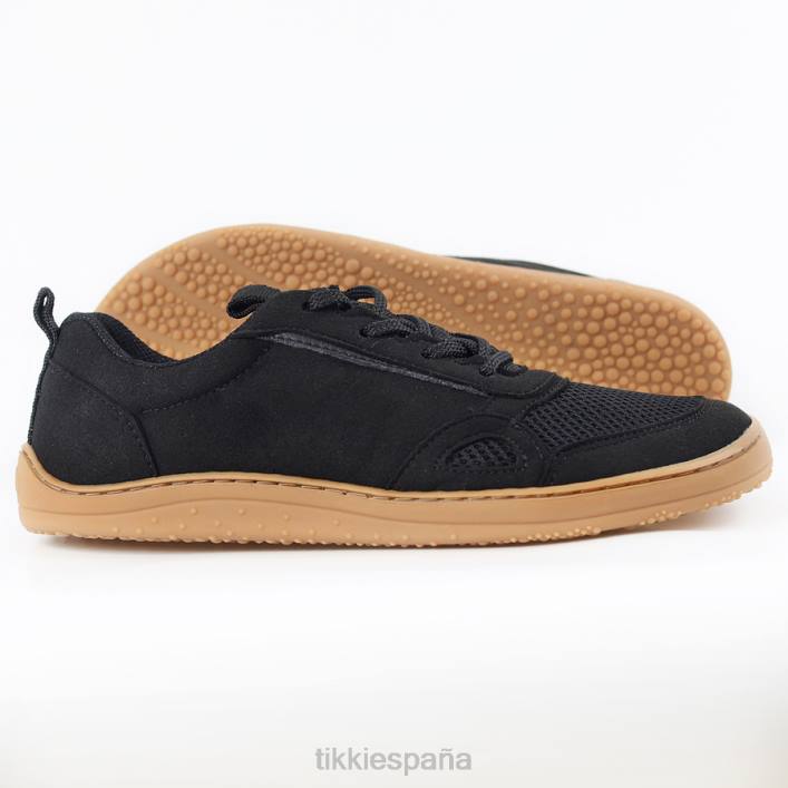 Tikki adultos zapatillas veganas de malla oscuro calzado 0PTB206