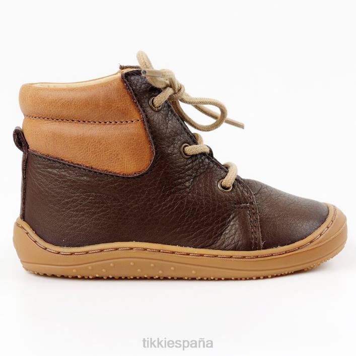 Tikki niños botas descalzas escarabajo avellana calzado 0PTB193