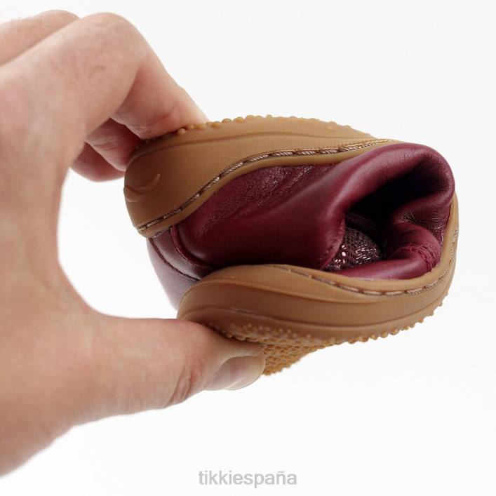 Tikki niños botas descalzas escarabajo cereza calzado 0PTB194