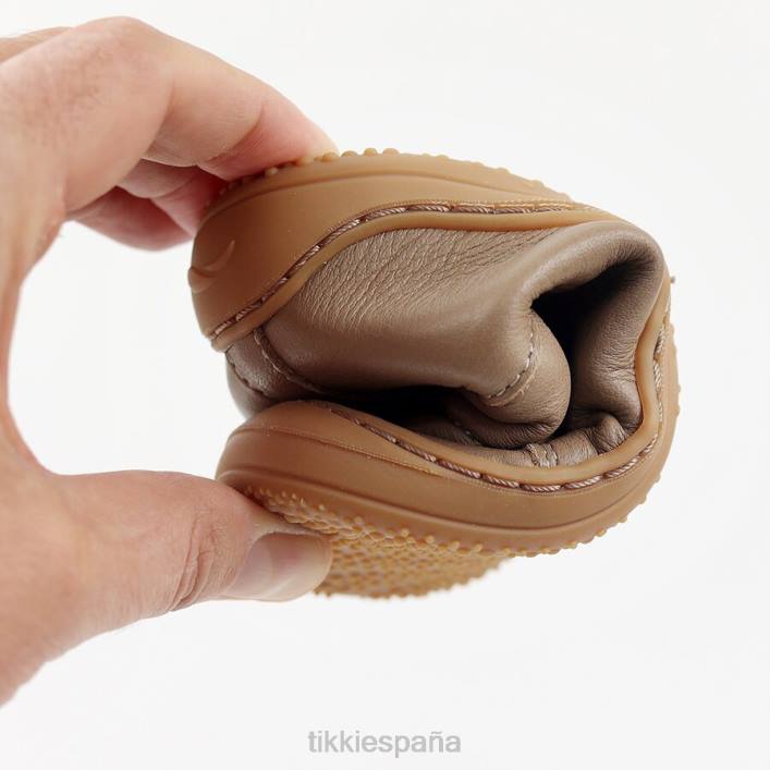 Tikki niños botas descalzas escarabajo gris pardo calzado 0PTB185