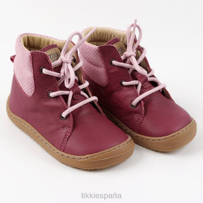 Tikki niños botas descalzas escarabajo rosado calzado 0PTB191