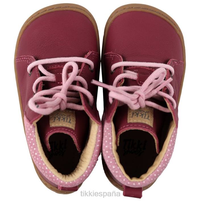 Tikki niños botas descalzas escarabajo rosado calzado 0PTB191