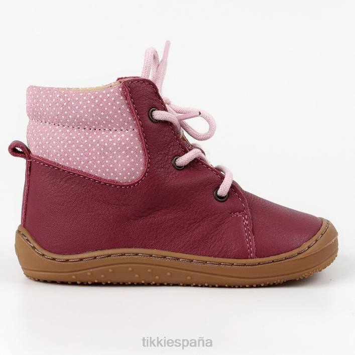 Tikki niños botas descalzas escarabajo rosado calzado 0PTB191