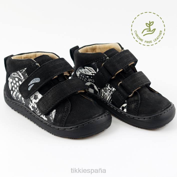 Tikki niños botas media luna pintada calzado 0PTB126