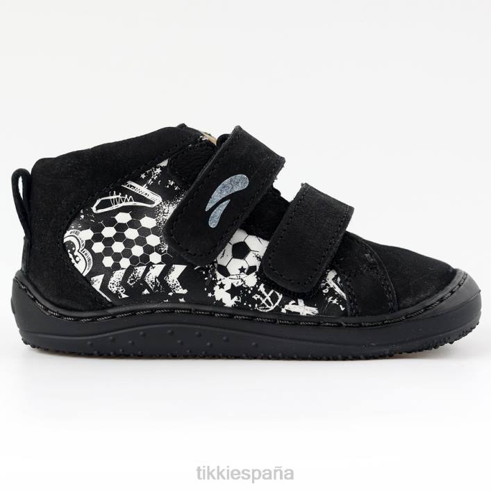 Tikki niños botas media luna pintada calzado 0PTB126