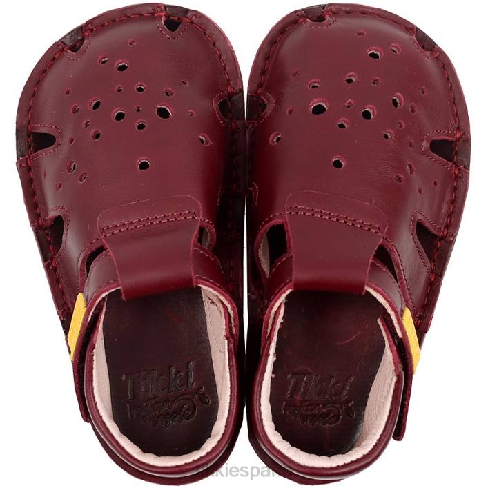 Tikki niños cuero aranya 2021 prugna calzado 0PTB99