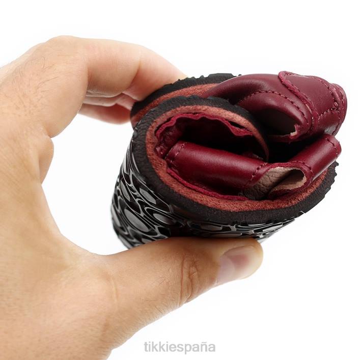 Tikki niños cuero aranya 2021 prugna calzado 0PTB99