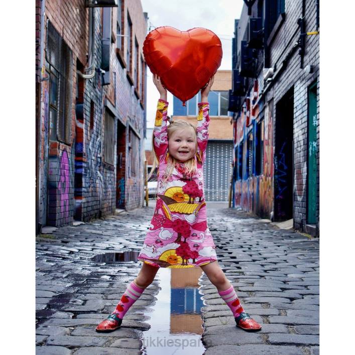 Tikki niños cuero aranya azul calzado 0PTB70