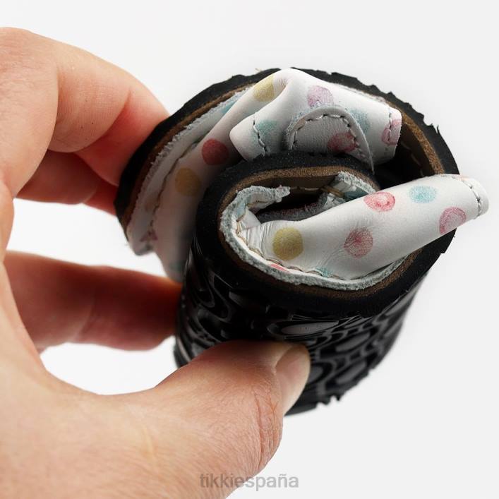 Tikki niños cuero mariposa papel picado calzado 0PTB81