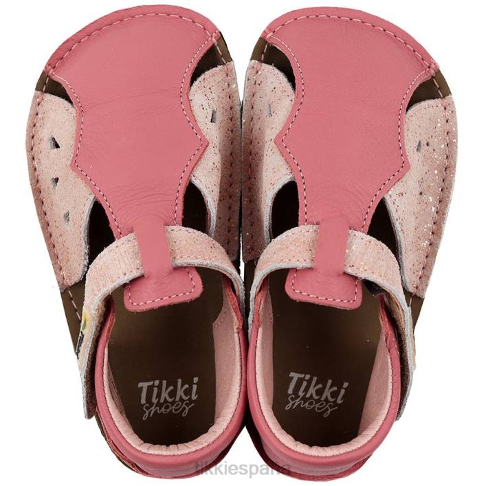 Tikki niños outlet cuero mariposa chupete calzado 0PTB80