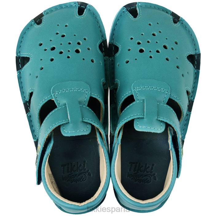 Tikki niños sandalias descalzas aranya cielo azul calzado 0PTB57