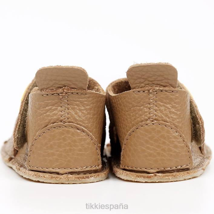 Tikki niños sandalias descalzas nido capuchino calzado 0PTB18