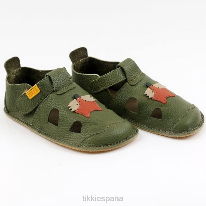 Tikki niños sandalias descalzas nido zorro calzado 0PTB41