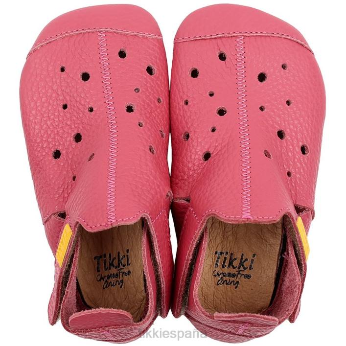Tikki niños cuero ziggy v1 rosa calzado 0PTB4