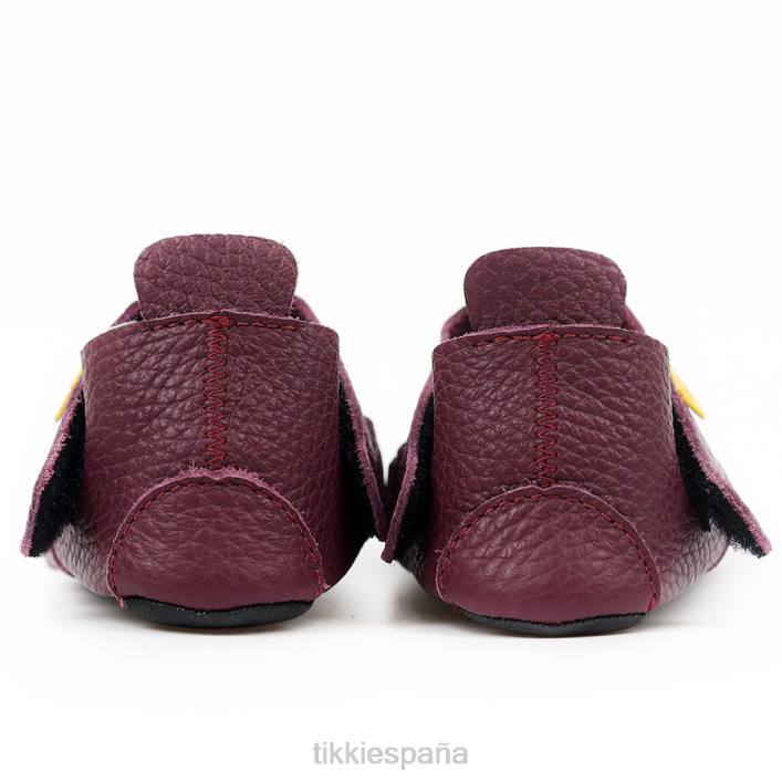 Tikki niños cuero ziggy v2 ciruela calzado 0PTB21