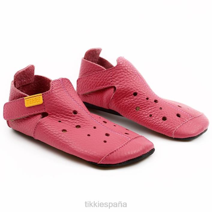 Tikki niños cuero ziggy v2 rosa calzado 0PTB29