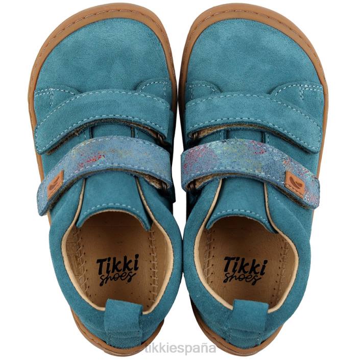 Tikki niños zapatos descalzos arlequín cielo calzado 0PTB111