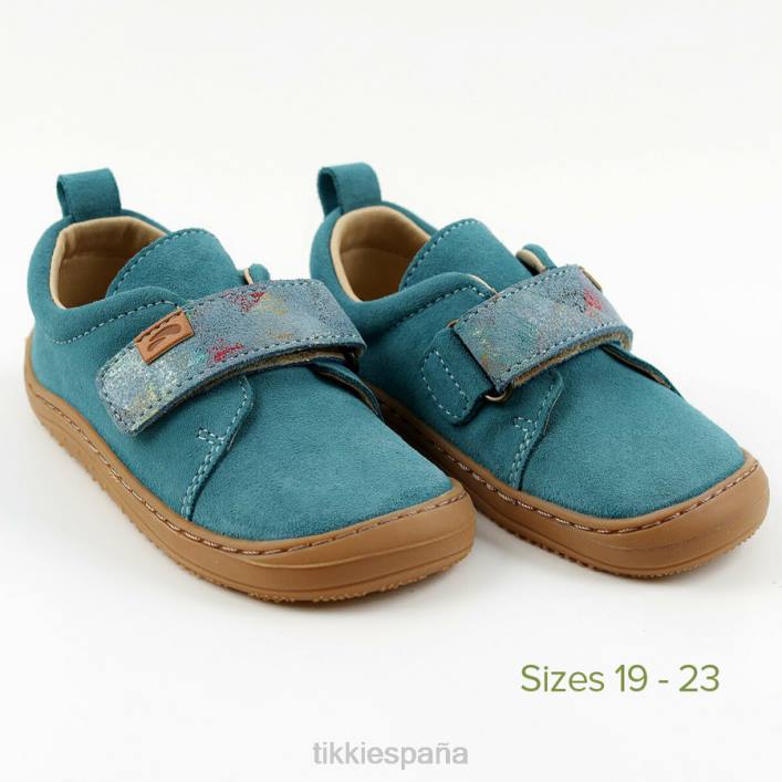 Tikki niños zapatos descalzos arlequín cielo calzado 0PTB111