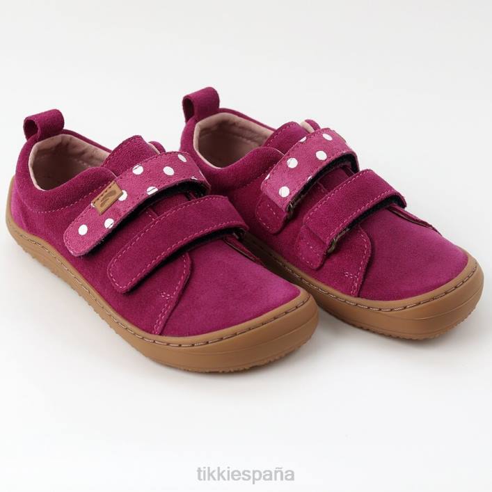 Tikki niños zapatos descalzos arlequín fuxia calzado 0PTB138