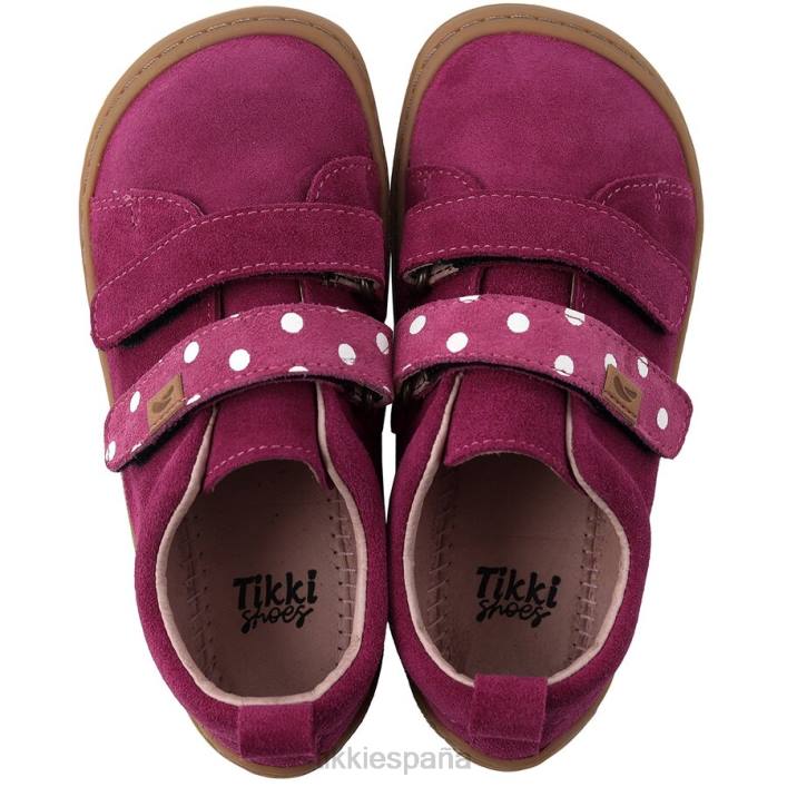 Tikki niños zapatos descalzos arlequín fuxia calzado 0PTB138