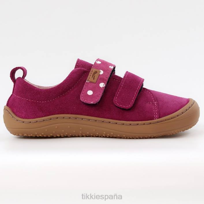 Tikki niños zapatos descalzos arlequín fuxia calzado 0PTB138