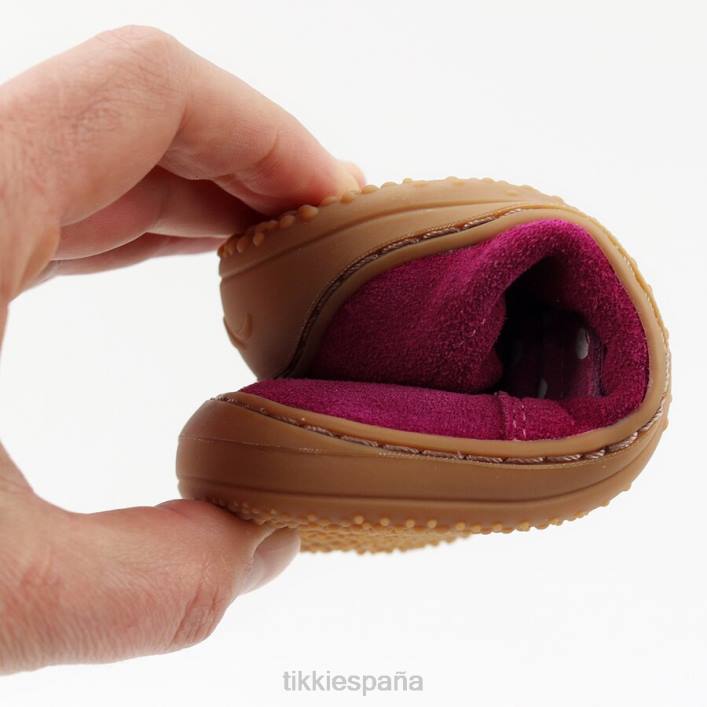 Tikki niños zapatos descalzos arlequín fuxia calzado 0PTB138