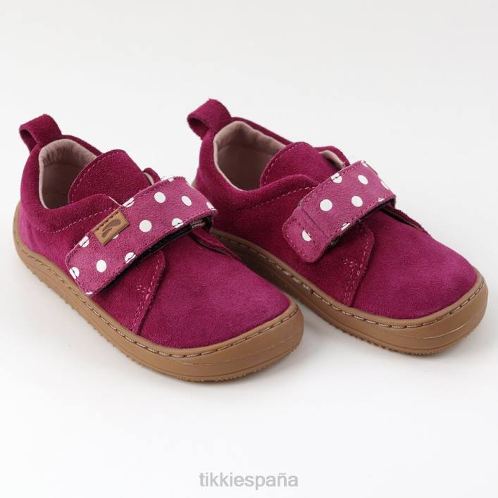 Tikki niños zapatos descalzos arlequín fuxia calzado 0PTB143