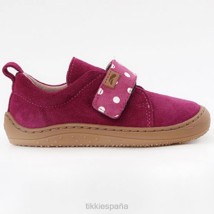 Tikki niños zapatos descalzos arlequín fuxia calzado 0PTB143
