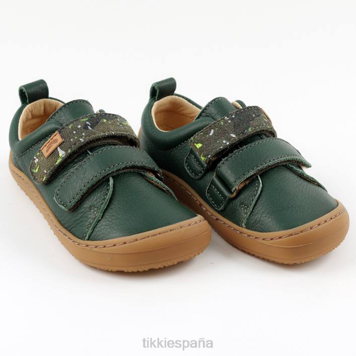 Tikki niños zapatos descalzos arlequín pepinillo calzado 0PTB106