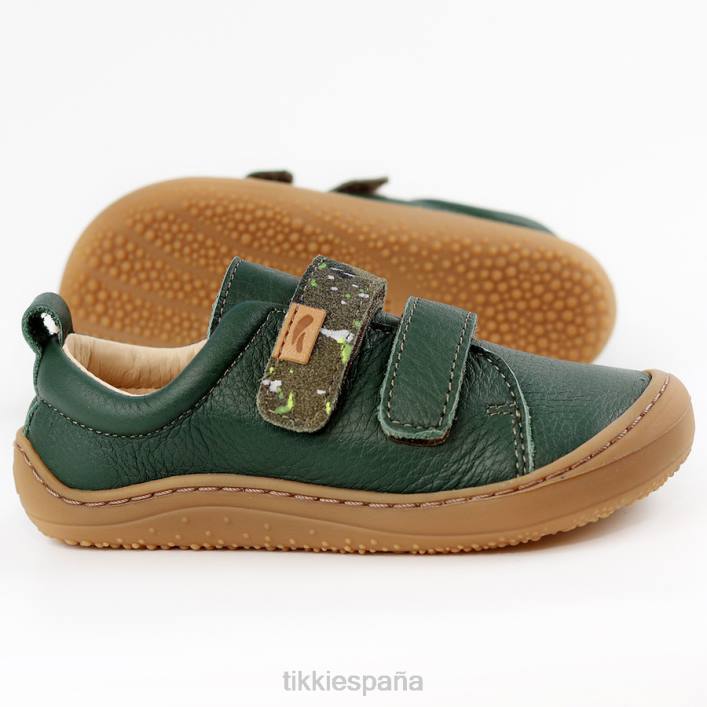 Tikki niños zapatos descalzos arlequín pepinillo calzado 0PTB106