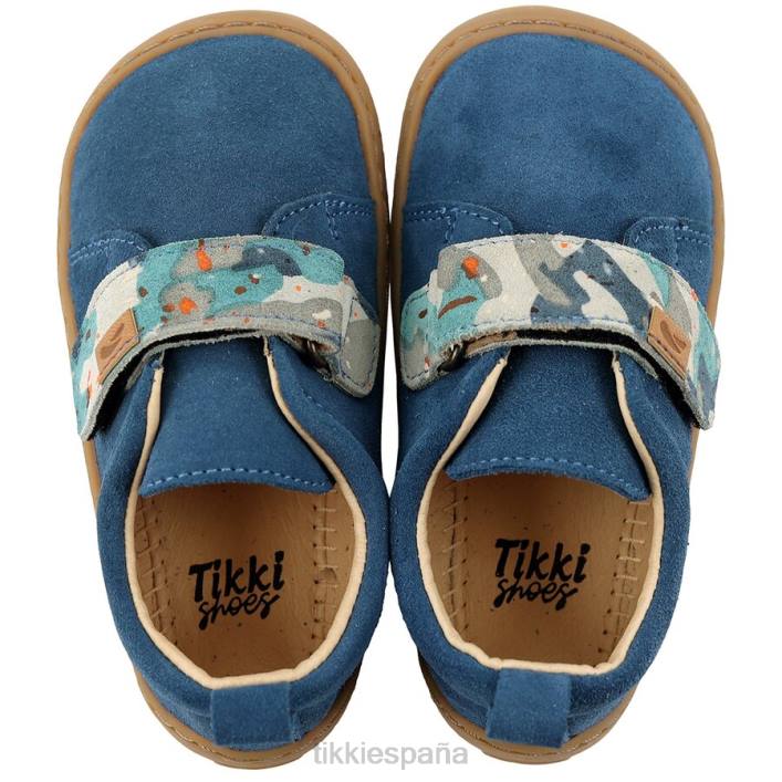 Tikki niños zapatos descalzos arlequín zafiro calzado 0PTB140