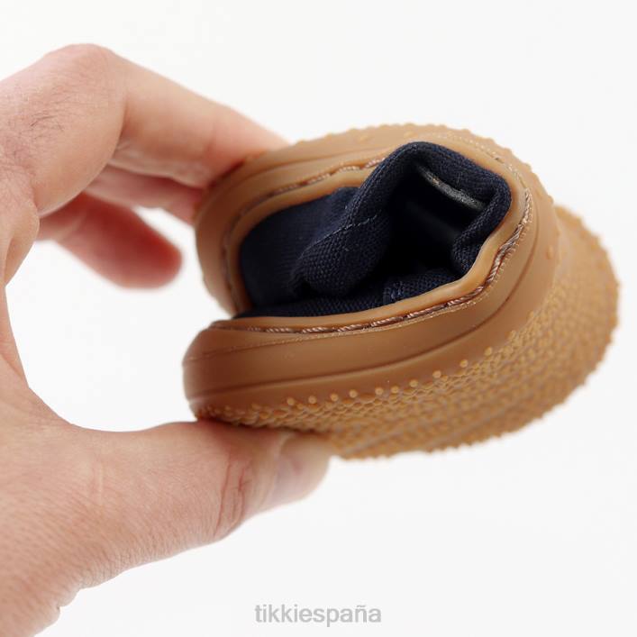 Tikki niños zapatos veganos arlequín azul profundo calzado 0PTB119