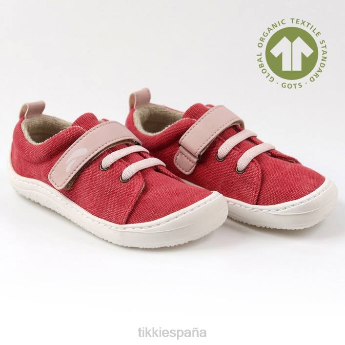 Tikki niños zapatos veganos arlequín escarlata calzado 0PTB155