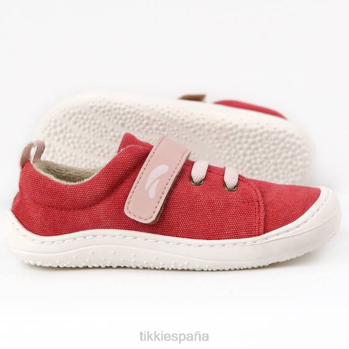 Tikki niños zapatos veganos arlequín escarlata calzado 0PTB155