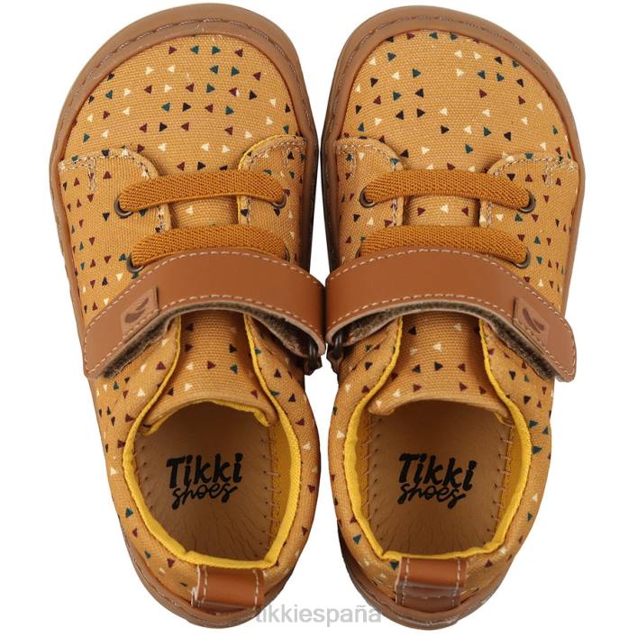 Tikki niños zapatos veganos arlequín triángulo calzado 0PTB123