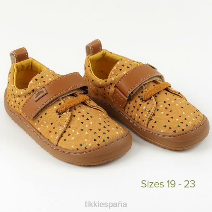 Tikki niños zapatos veganos arlequín triángulo calzado 0PTB123